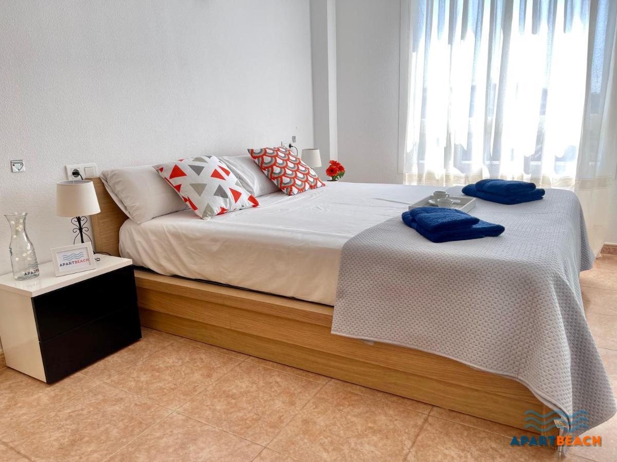 Apartbeach Los Juncos Residencial Piscinas Y Petanca La Pineda Luaran gambar
