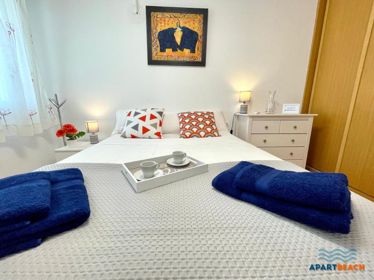 Apartbeach Los Juncos Residencial Piscinas Y Petanca La Pineda Luaran gambar