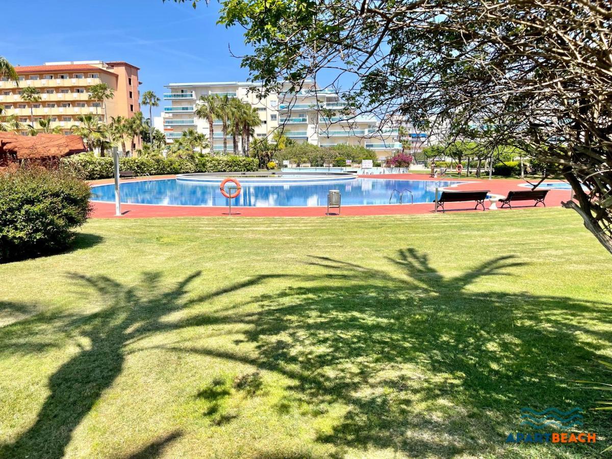 Apartbeach Los Juncos Residencial Piscinas Y Petanca La Pineda Luaran gambar
