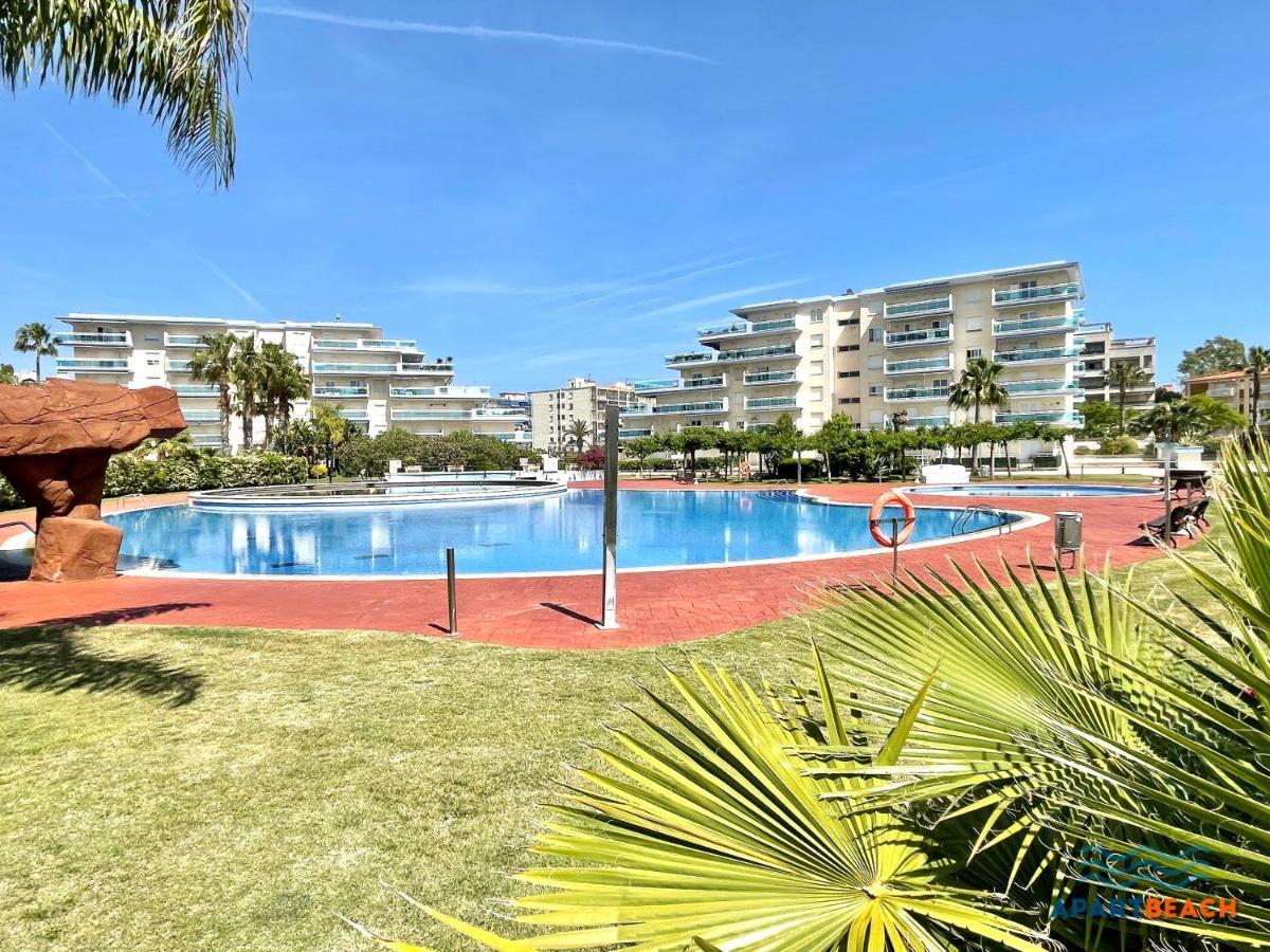 Apartbeach Los Juncos Residencial Piscinas Y Petanca La Pineda Luaran gambar
