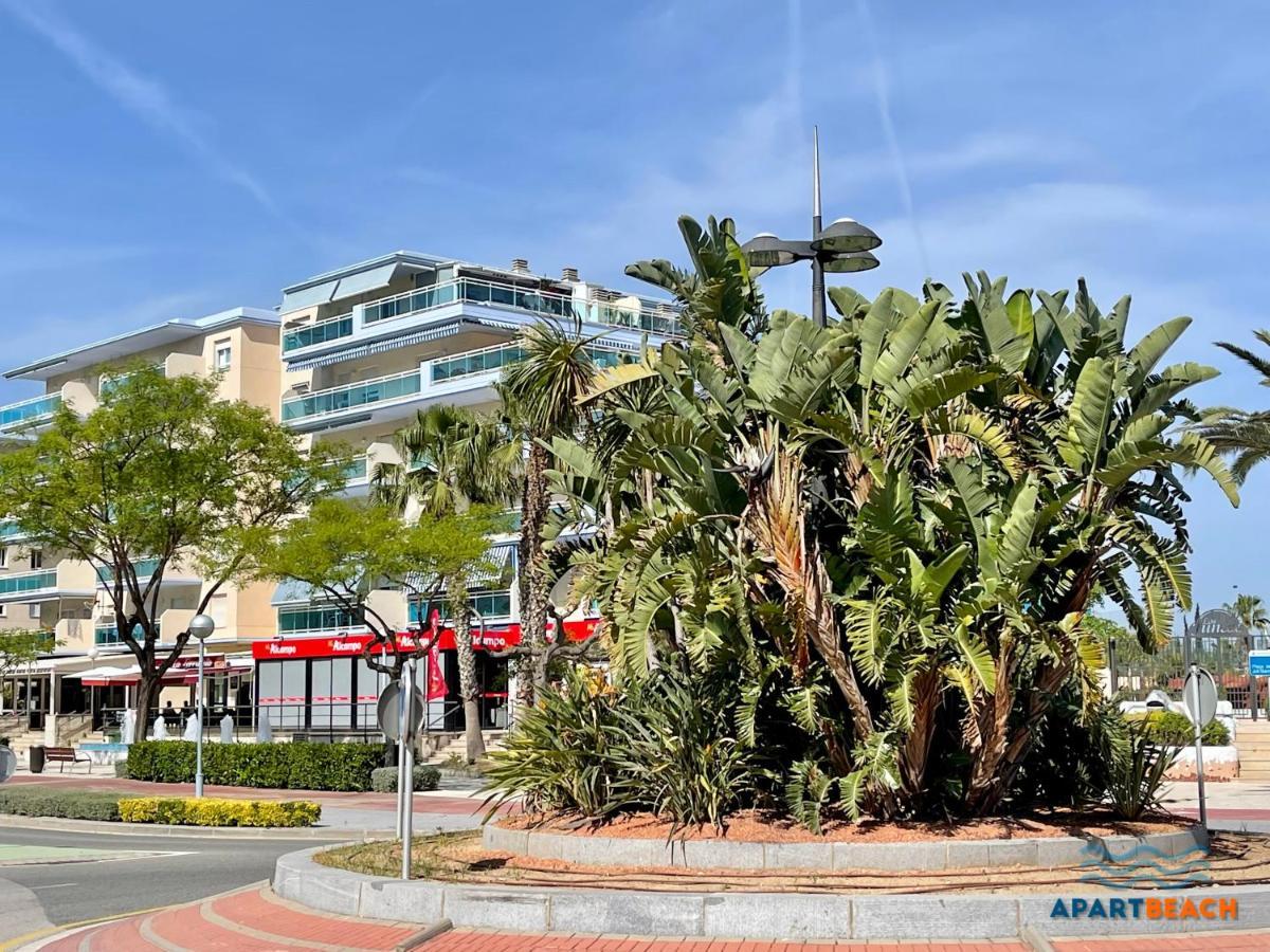 Apartbeach Los Juncos Residencial Piscinas Y Petanca La Pineda Luaran gambar