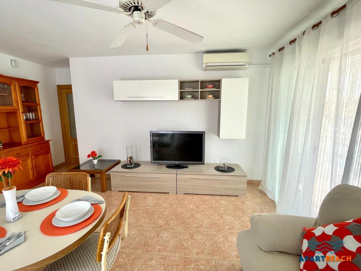 Apartbeach Los Juncos Residencial Piscinas Y Petanca La Pineda Luaran gambar