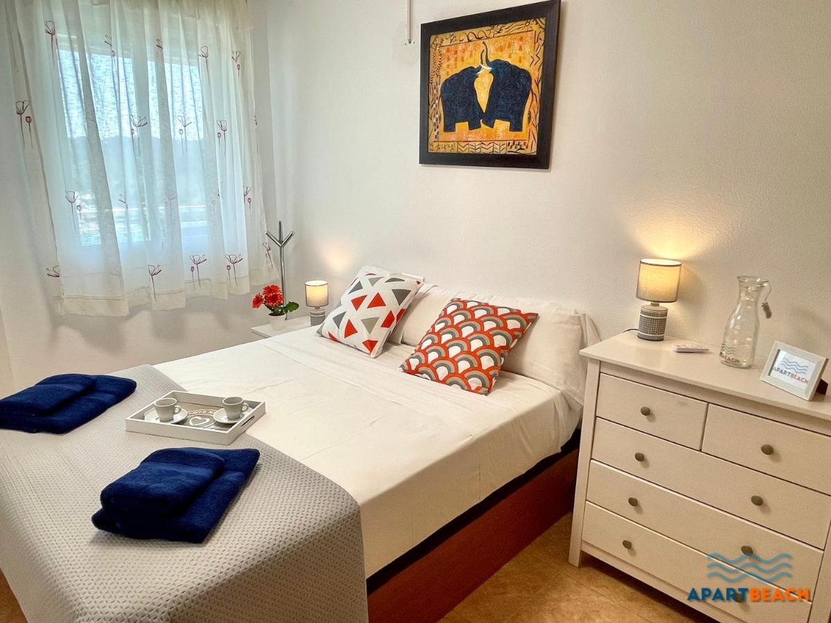 Apartbeach Los Juncos Residencial Piscinas Y Petanca La Pineda Luaran gambar