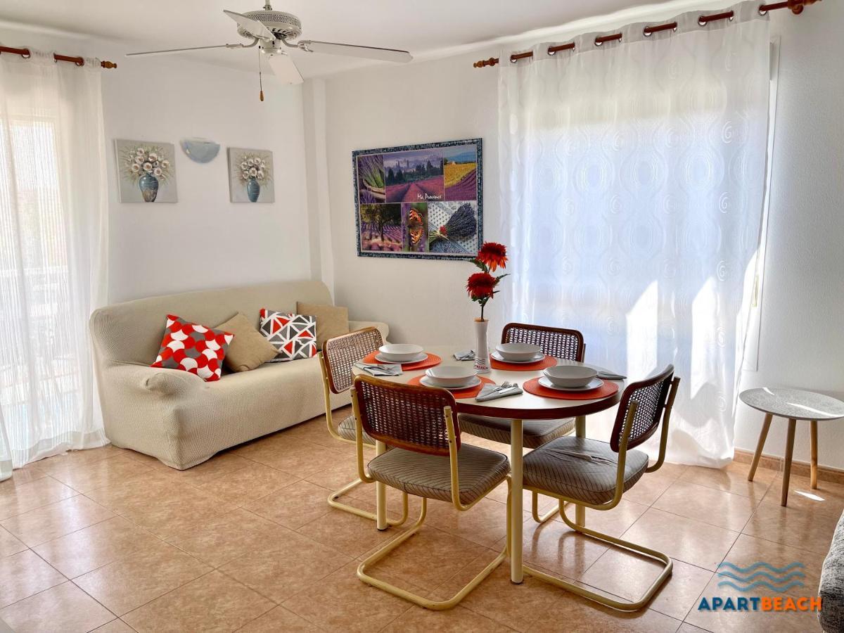 Apartbeach Los Juncos Residencial Piscinas Y Petanca La Pineda Luaran gambar