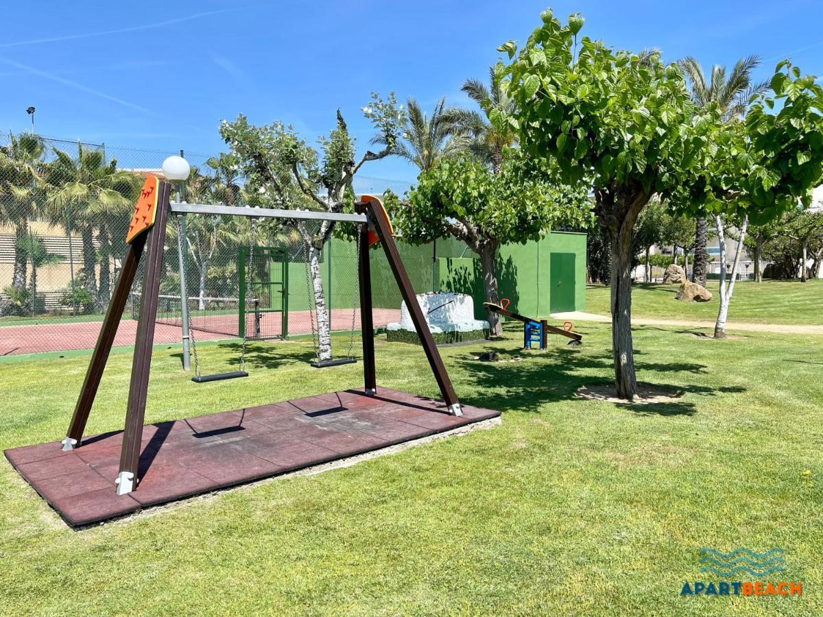 Apartbeach Los Juncos Residencial Piscinas Y Petanca La Pineda Luaran gambar