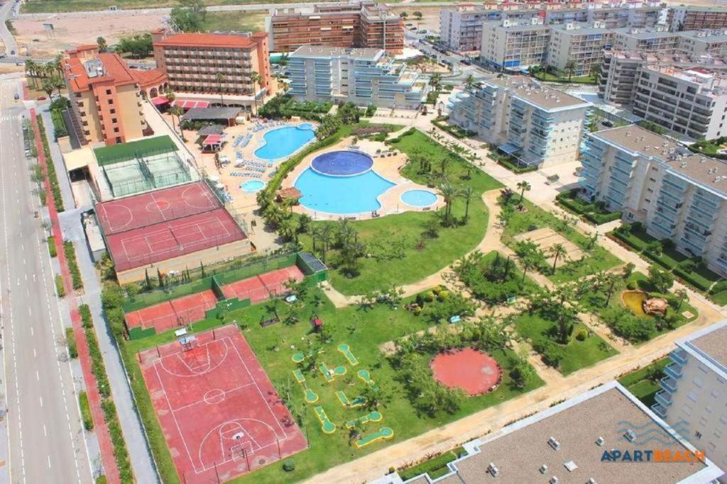 Apartbeach Los Juncos Residencial Piscinas Y Petanca La Pineda Luaran gambar