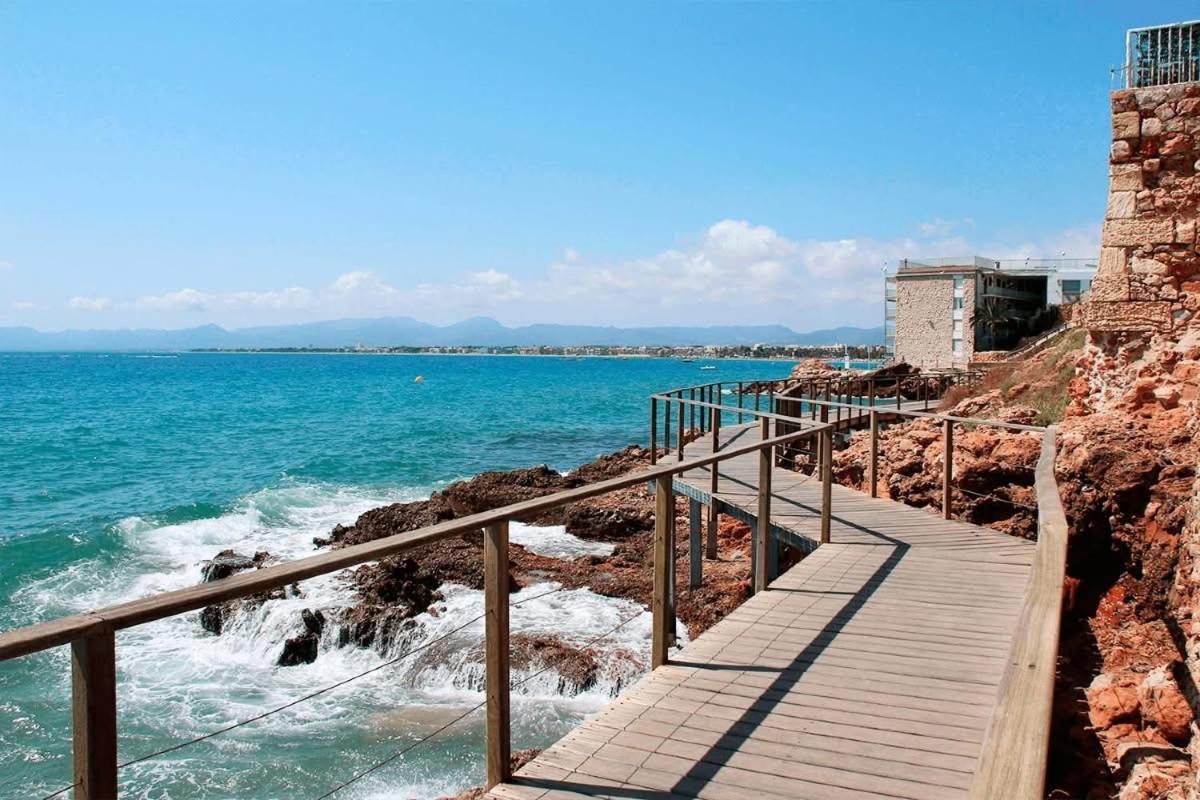 Apartbeach Los Juncos Residencial Piscinas Y Petanca La Pineda Luaran gambar